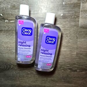 Clean & Clear Night Relaxing Facial Cleanser Oil Free‎ New Formula, 8 Fl…